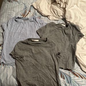 3 shirts fitted for girls